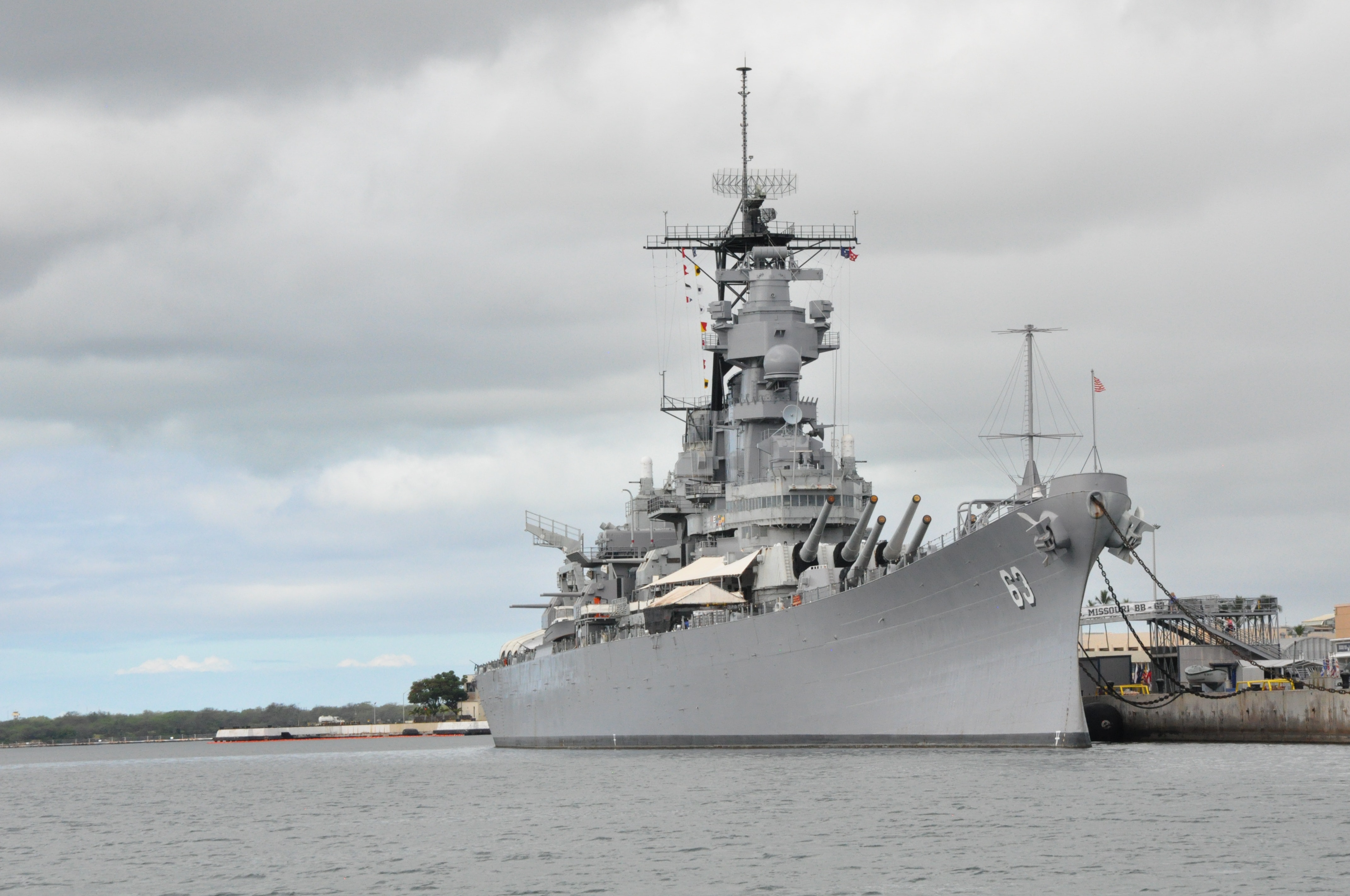 Battleship Missouri Memorial in Hawaii